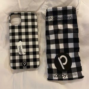iPhone 11 Pro Max loopy case (Buffalo plaid)